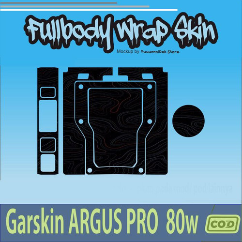 231.SKIN Sticker Garskin Argus Pro 80w Clown BLACK LINE'.jpg