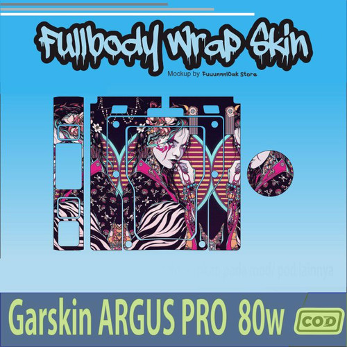 232.SKIN Sticker Garskin Argus Pro 80w Clown GEISHA'.jpg
