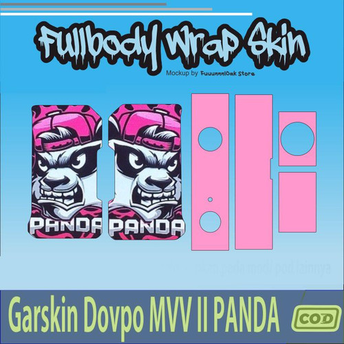 534.Sticker SKIN Garskin Dov po MVV II Panda PINK PANDAA'.jpg