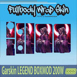 502.SKIN Sticker Garskin Legend Boxmod KIMETSU NOYAIBA'