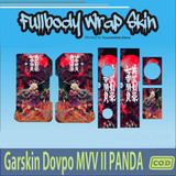 537.Sticker SKIN Garskin Dov po MVV II Panda FEMALE SAMURAI'