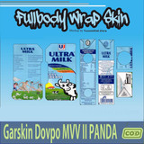 531.Sticker SKIN Garskin Dov po MVV II Panda ULTRAMILK BLUE'