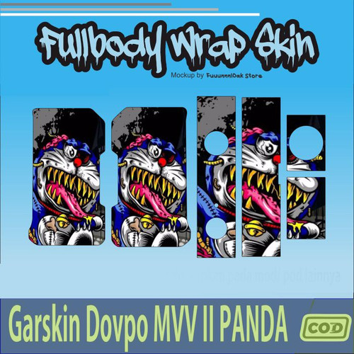 540.Sticker SKIN Garskin Dov po MVV II Panda ZOMBIE DORAEMON'.jpg