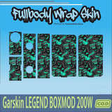 499.SKIN Sticker Garskin Legend Boxmod BOOM'