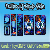 612.SKIN Sticker Garskin Capo BLUE HEXX'