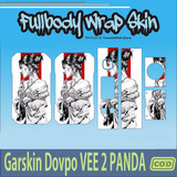 572.Sticker SKIN Garskin Dov po Vee 2 Panda FEMALE SAMURAI'