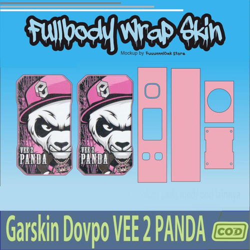 559.Sticker SKIN Garskin Dov po Vee 2 Panda PANDAA PINK'.jpg