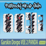 562.Sticker SKIN Garskin Dov po Vee 2 Panda WHITE CYBER'