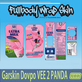 567.Sticker SKIN Garskin Dov po Vee 2 Panda PINK ULTRAMILK'