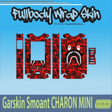 709.Skin Sticker Garskin Smo ant Charon Mini RED BA PE SHARK'