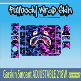 697.SKIN Sticker Garskin Smo ant Adjustable 218W PURPLE BA PE'