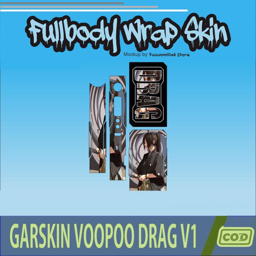 363.Sticker SKIN Garskin Voo poo Drag V1 SAMURAI'.jpg