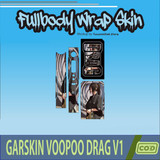 363.Sticker SKIN Garskin Voo poo Drag V1 SAMURAI'
