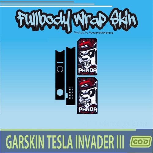 370.Sticker SKIN Garskin Tes la Invader 3 PAN DA'