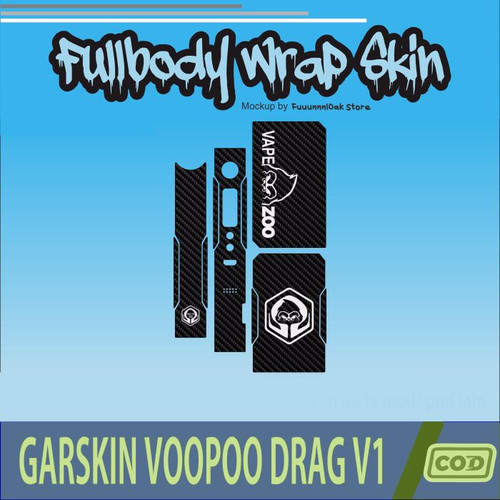 357.Sticker SKIN Garskin Voo poo Drag V1 CARBON HEX'.jpg