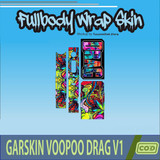 352.Sticker SKIN Garskin Voo poo Drag V1 BATIK'