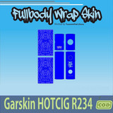 389.Sticker SKIN Garskin HC R234 BLUE R234'