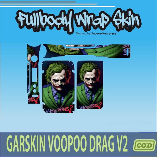 350.Sticker SKIN Garskin Voo poo Drag V2 JOKER'.jpg