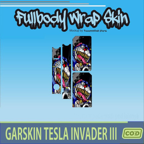 373.Sticker SKIN Garskin Tes la Invader 3 ZOMBIE DORAEMON'.jpg