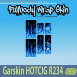 394.Sticker SKIN Garskin HC R234 BLUE FIRE'