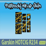 390.Sticker SKIN Garskin HC R234 DO NOT ENTER'