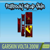 815.Skin Sticker Garskin Vol ta 200 RED CIRCUIT'