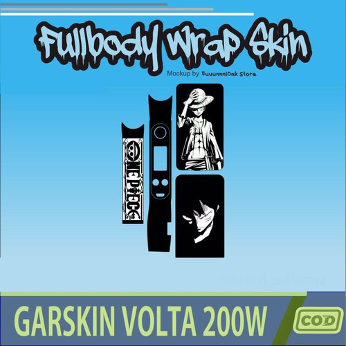 812.Skin Sticker Garskin Vol ta 200 LUFFY BLACK'.jpg