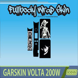 812.Skin Sticker Garskin Vol ta 200 LUFFY BLACK'