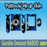 832.SKIN Sticker Garskin Smo ant Naboo BLUE HEX OHM'