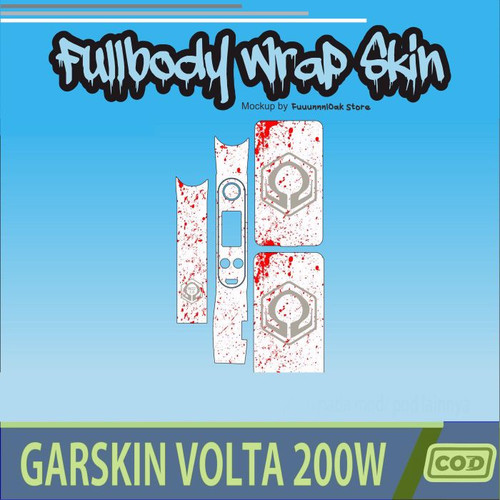 808.Skin Sticker Garskin Vol ta 200 SPLATTER WHITE'.jpg
