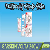 808.Skin Sticker Garskin Vol ta 200 SPLATTER WHITE'
