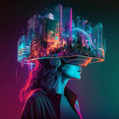 woman wearing vr headset with city top.jpg
