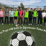 0 Manset sampiyon p 10b ile Ogretmenler Futbol Maci