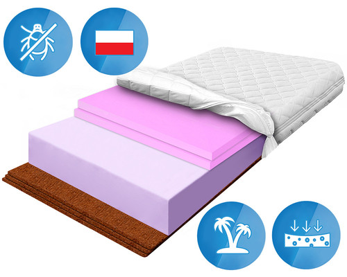 materac piankowy hr 3cm pianka fioletowa kokos 3cm bąble allegro.jpg
