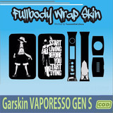 848.SKIN Sticker Garskin Vap oresso Gen S LUFFY BLACK'