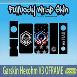 897.SKIN Sticker Garskin Hex ohm Oframe US FLAG'