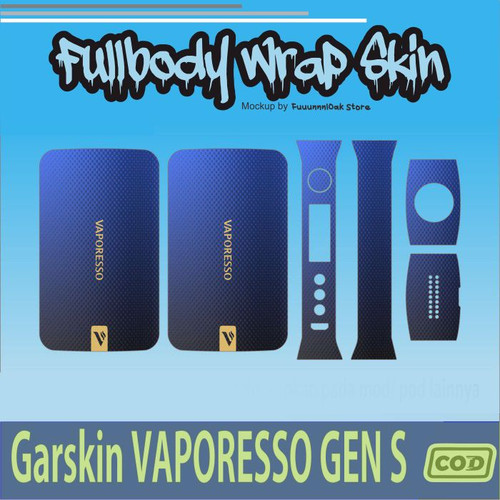 853.SKIN Sticker Garskin Vap oresso Gen S BLUE VAP ORESSO'.jpg