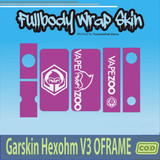 898.SKIN Sticker Garskin Hex ohm Oframe VAPEZOO'