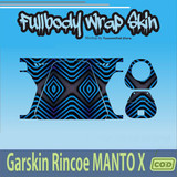 884.SKIN Garskin Man to X BLUE X'