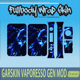 1016.Garskin Vaporesso Gen BLUE BLACK'
