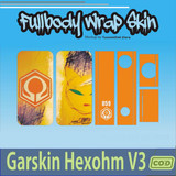 918.SKIN Garskin Hex ohm V3 LUNAR ORANGE'