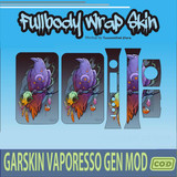 1022.Garskin Vaporesso Gen PURPLE BIRD'