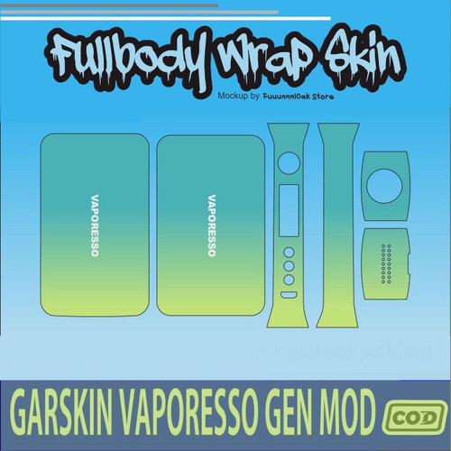 1020.Garskin Vaporesso Gen BLUE LEMON'.jpg