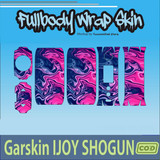 1090.Garskin IJoy Shogun JR 126W PURPLE MARBLE'