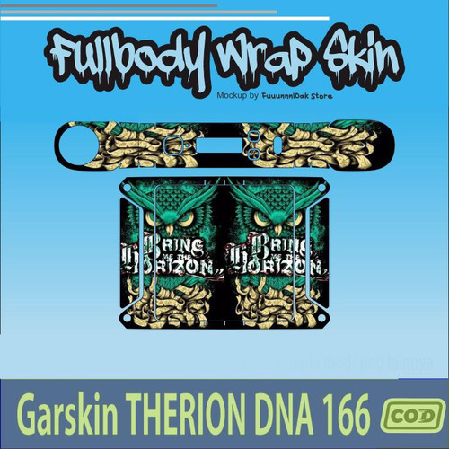 1060.Garskin Therion DNA 166 GREEN OWL'.jpg