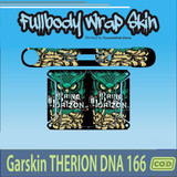 1060.Garskin Therion DNA 166 GREEN OWL'