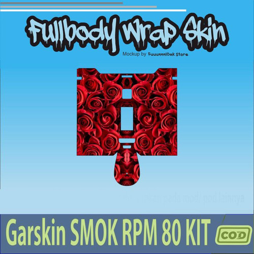 1105.Garskin Smok RPM 80 Kit RED ROSE'.jpg