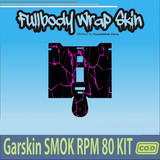1097.Garskin Smok RPM 80 Kit BLACK PURPLE'