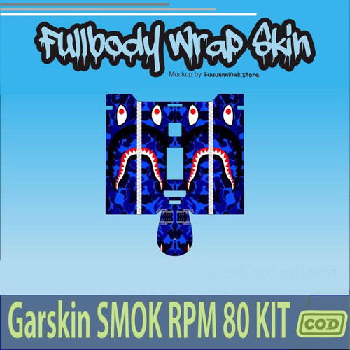 1111.Garskin Smok RPM 80 Kit BAPE BLUE'.jpg