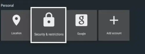 Nvidia Shield Personal Settings.webp